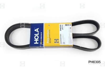 Ремень поликлиновой HOLA PH6305