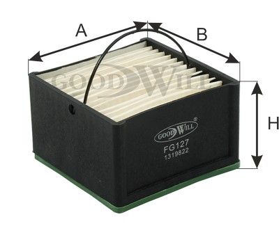 Фильтр топливный TSN 9849