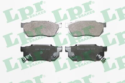 Колодки тормозные дисковые LPR 05P322