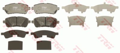 Колодки тормозные дисковые TRW GDB3437