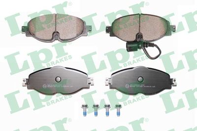Колодки тормозные передние LPR 05P1834