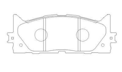 Колодки тормозные дисковые HSB HP5179