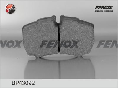 Колодки тормозные задние FENOX BP43092