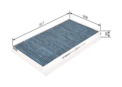 Фильтр салона угольный BOSCH 0986628518