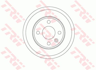 Барабан тормозной TRW DB4448