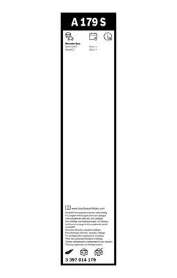 Комплект щеток стеклоочистителя Mercedes Benz A4478205400
