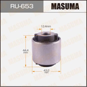 Сайлентблок цапфы задней Masuma RU653