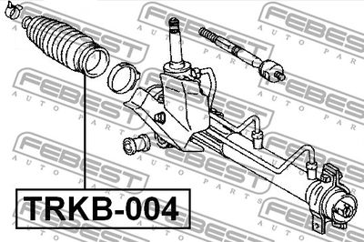 Пыльник рулевой рейки FEBEST TRKB004