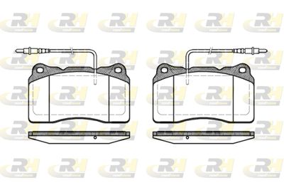 Колодки тормозные дисковые ROADHOUSE 266614
