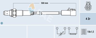 Лямбда-зонд FAE 77260