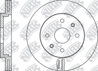Диск тормозной передний MARSHALL M2000441