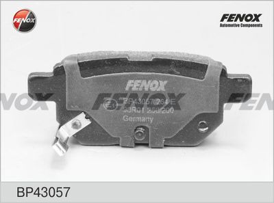 Колодки тормозные задние FENOX BP43057