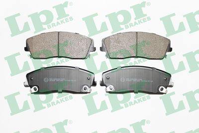 Колодки тормозные передние LPR 05P1399