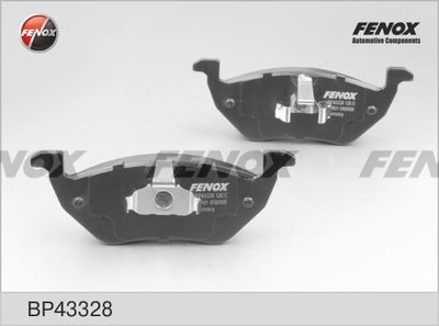 Колодки тормозные задние FENOX BP43328