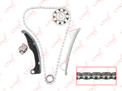 Комплект цепи ГРМ LYNXauto TK0034