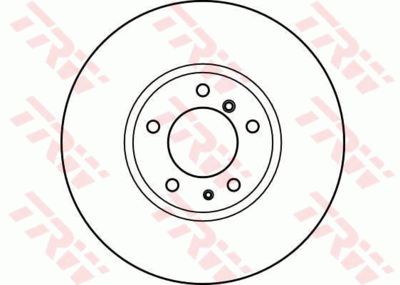 Диск тормозной передний TRW DF2602S