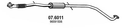 Глушитель средняя часть ASSO 076011
