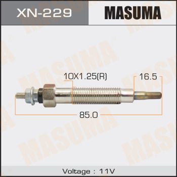 Свеча накаливания Masuma XN229