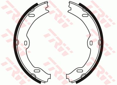 Колодки тормозные барабанные комплект TRW GS8721