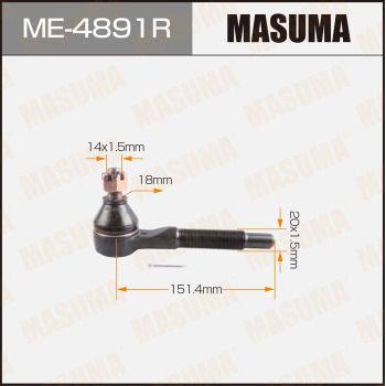 Наконечник рулевой Masuma ME4891R