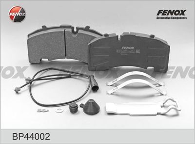 Колодки тормозные дисковые FENOX BP44002