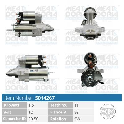 Стартер Meat & Doria 5014267