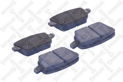 Колодки тормозные дисковые STELLOX 000091BSX