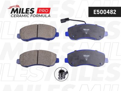 Колодки тормозные передние Miles E500482