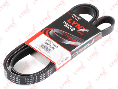 Ремень поликлиновой LYNXauto 6PK1888