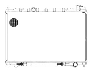 Радиатор LUZAR LRC141CA