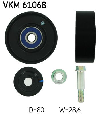 Ролик ремня приводного SKF VKM61068