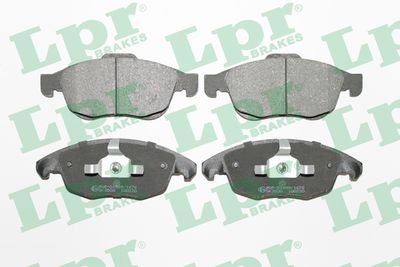 Колодки тормозные передние LPR 05P1351